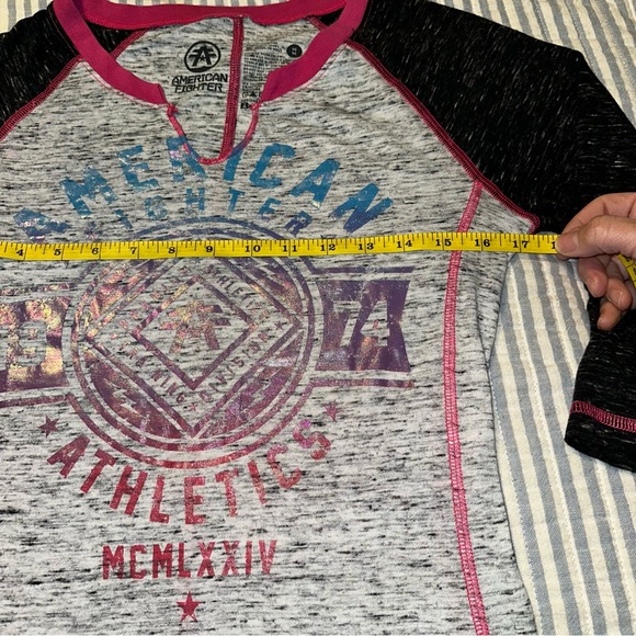 AMERICAN FIGHTER Chestnut T shirt Ladies Medium EUC - Picture 5 of 7